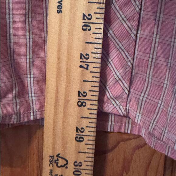 Mountain Hardwear Short sleeve oudoorr adventure shirt micro plaid L - Picture 7 of 7